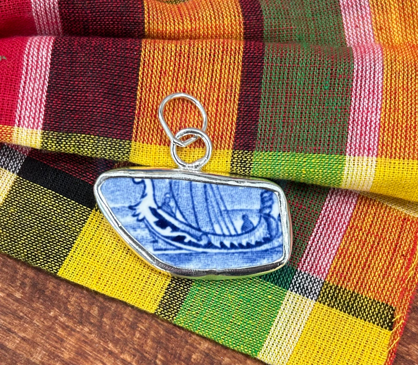 The Knarr Viking Ship Pendant