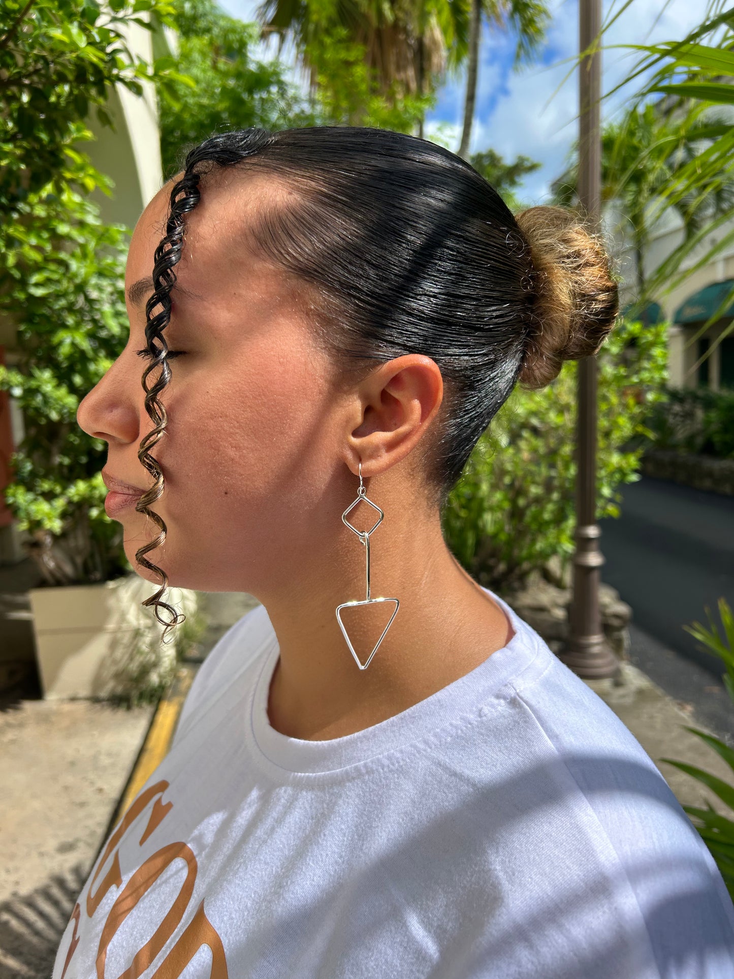 Bermuda Triangle Earrings