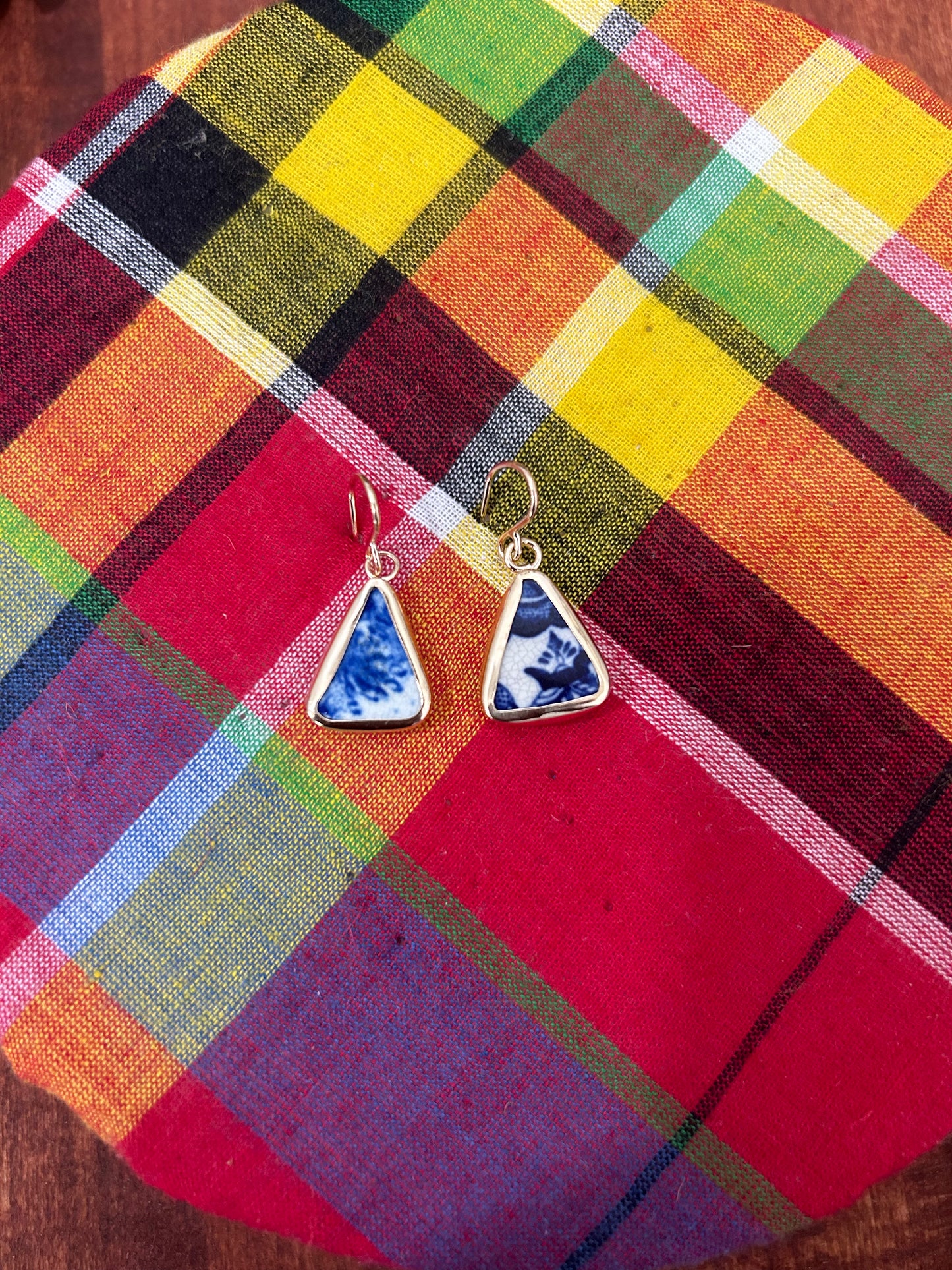 Blue Forest Gold Chaney Earrings