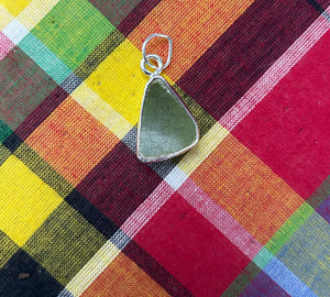 Olive Double Side Chaney Pendant