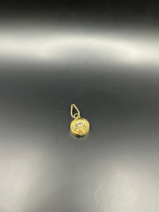Gold Steel Pan Charm