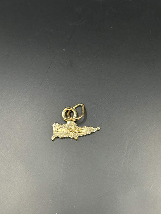 Gold St. Croix Charm