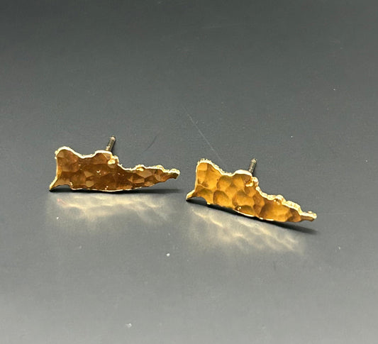 Gold St. Croix Studs