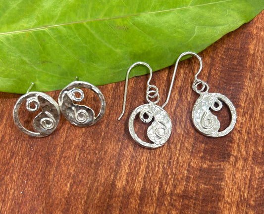 Yin & Yang Earrings/Studs