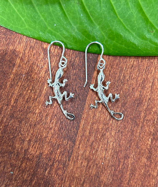 Gecko Earrings