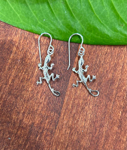 Gecko Earrings