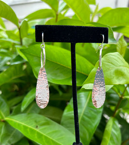 Hammered Teardrop w/ Circl
