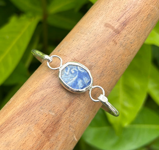 Blue Swirl Chaney Bracelet