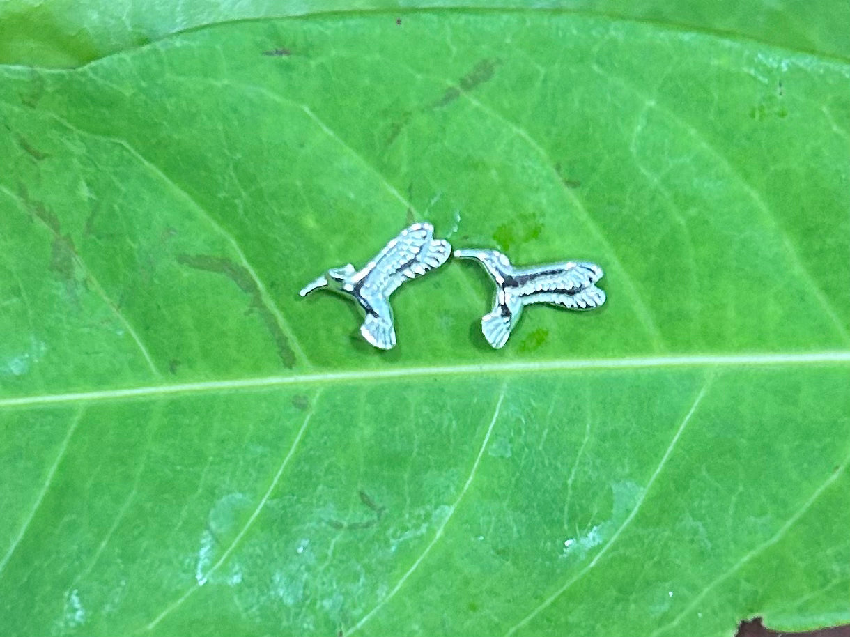 Tiny Humming Bird Studs