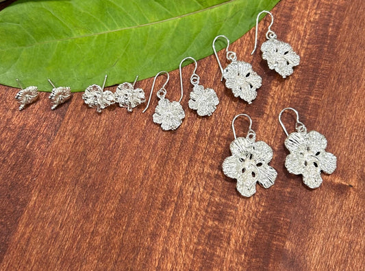 Hibiscus Earrings/Studs