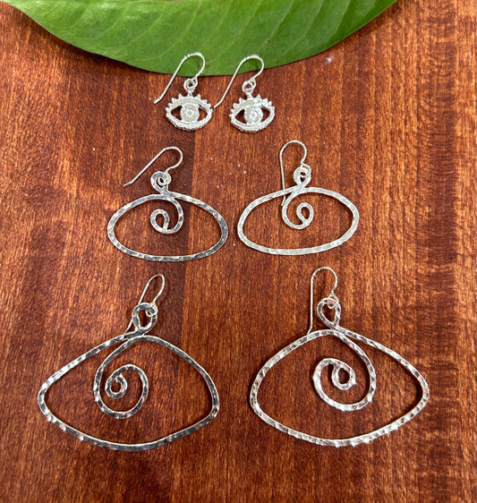 Looking Eye Earrings