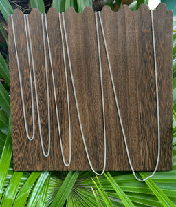 Simple Silver Necklace