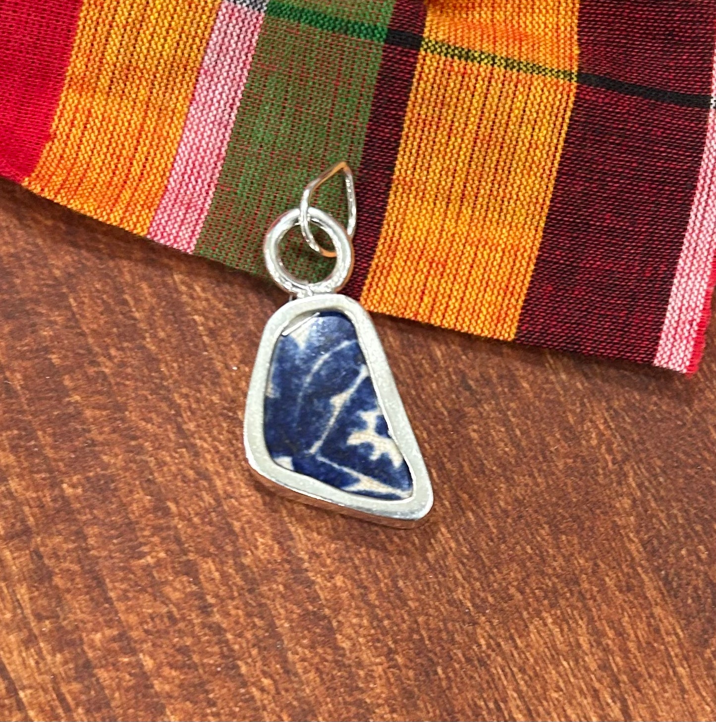 Denim Blue Chaney Pendant