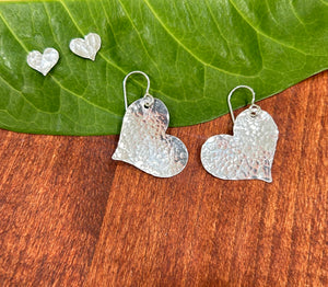 Hammer Heart Earrings/Studs