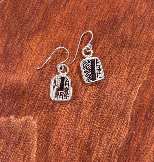 Checkered Chaney Earrings