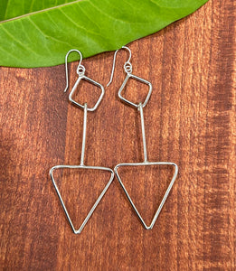 Bermuda Triangle Earrings