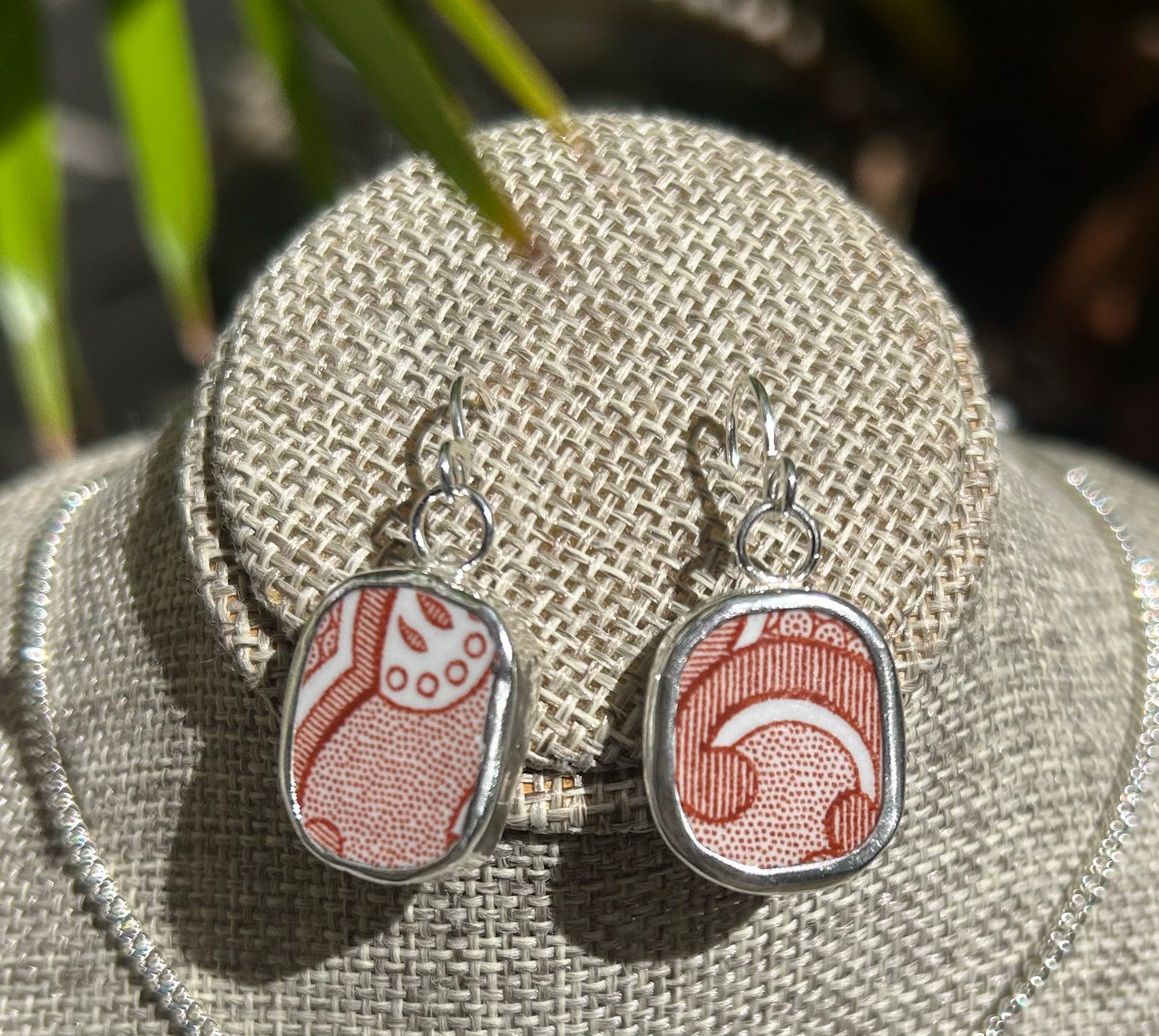 Orange Soda Chaney Earrings