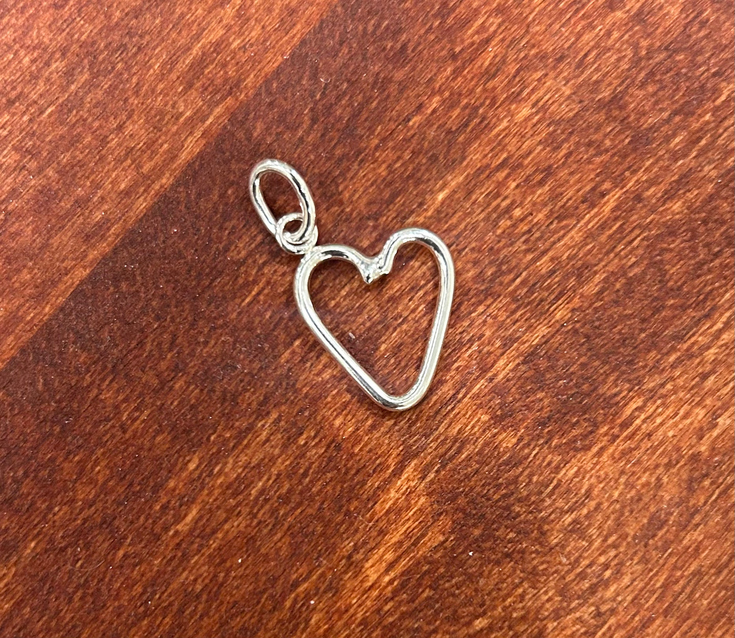 Floating Heart Charm
