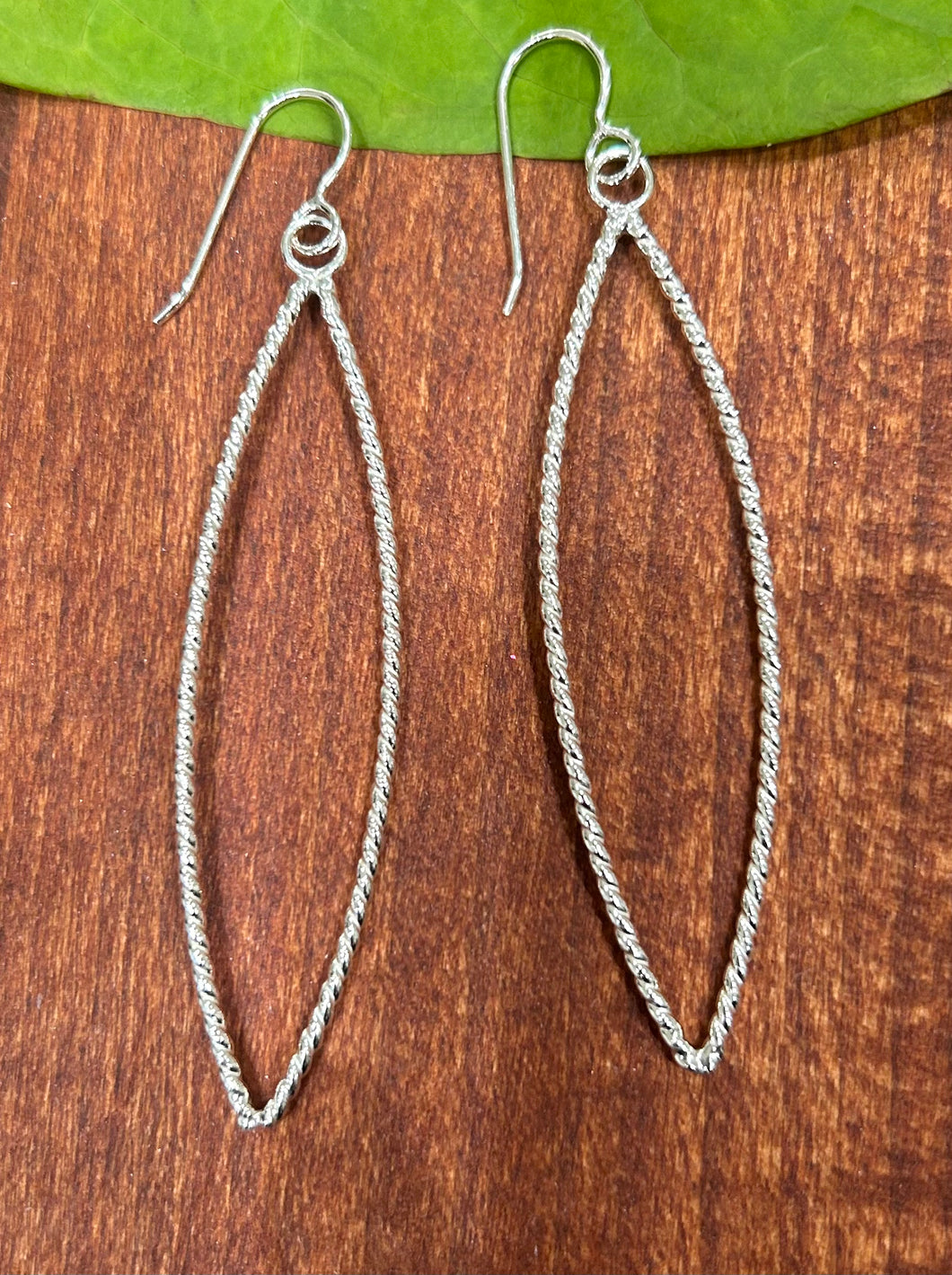 Double Point Earrings