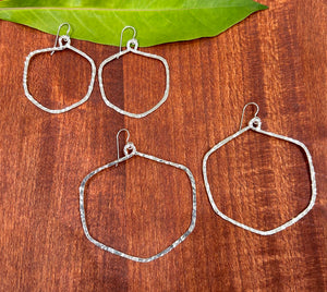 Hexagon Earrings