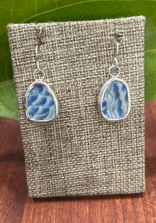 Blue Waves Chaney Earrings