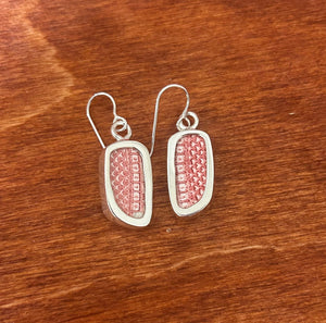Red Scale Chaney Earrings