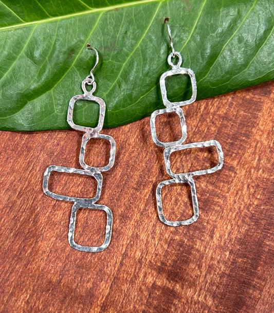 Multiple Square Earrings