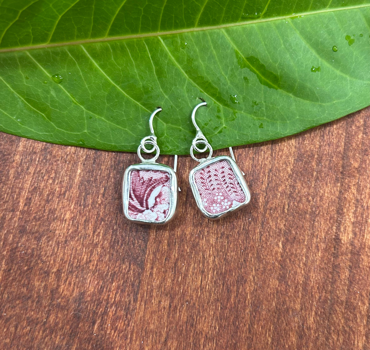 Burgundy Lover Chaney Earrings