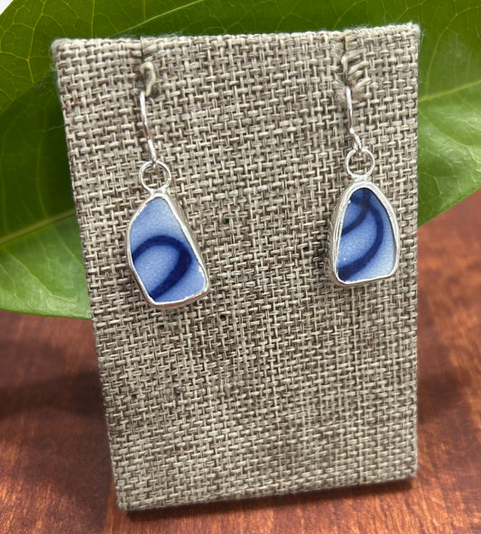 Blue Filigree Chaney Earrings