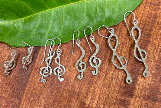 Treble Clef Earrings/Studs