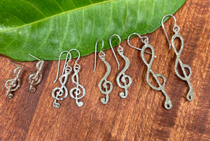 Treble Clef Earrings/Studs