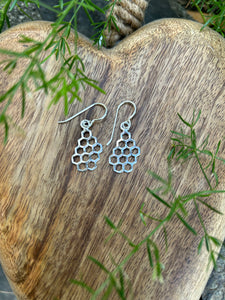 Small Honeycomb Earrings