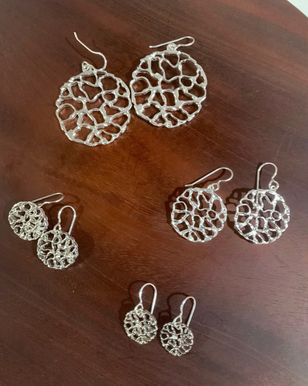 Coral Earrings