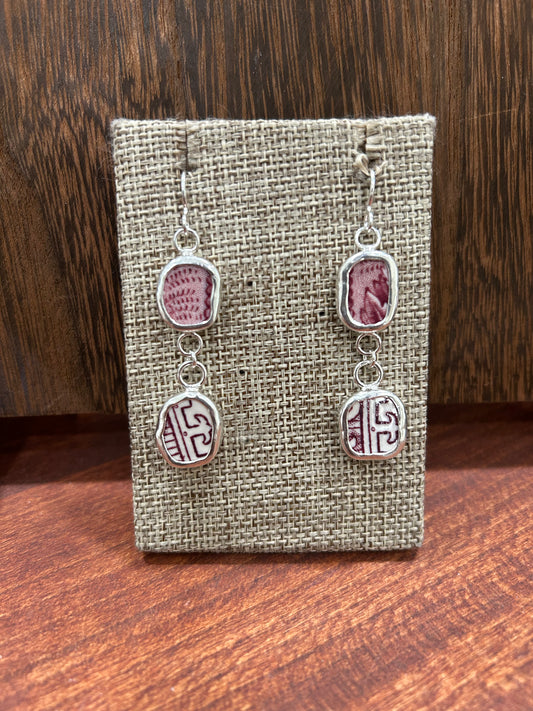 Pickled Plum Chaney Earrings