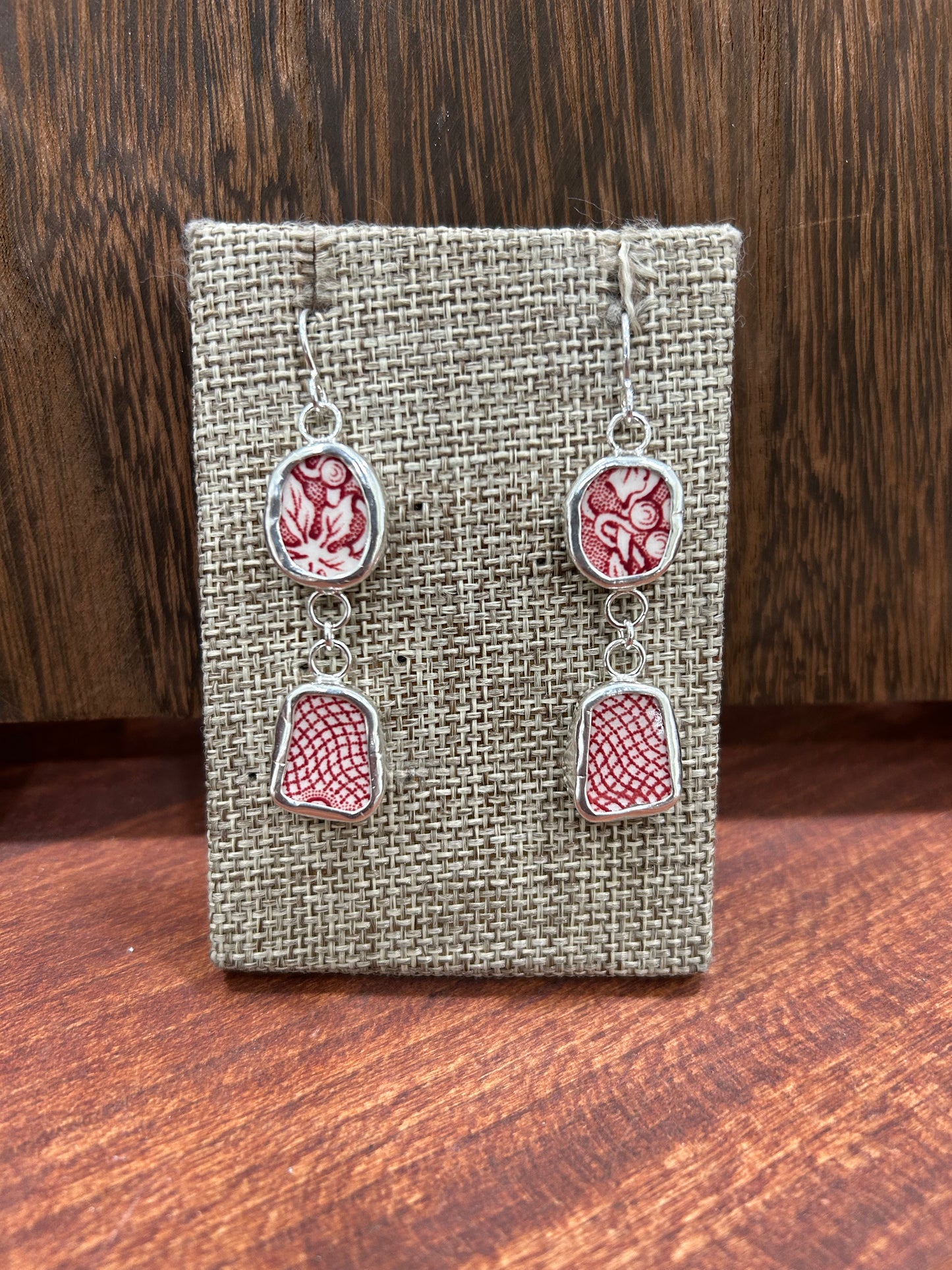 Red Wine Chaney Earrings