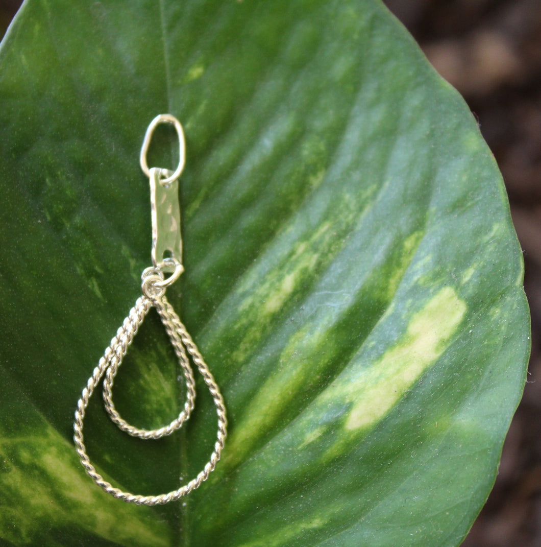 Square Teardrop Pendant