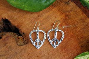 Peace and Love Earrings