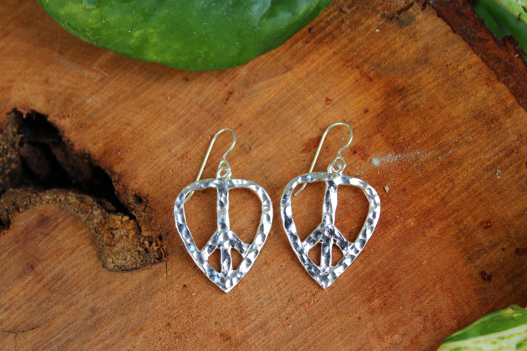 Peace and Love Earrings