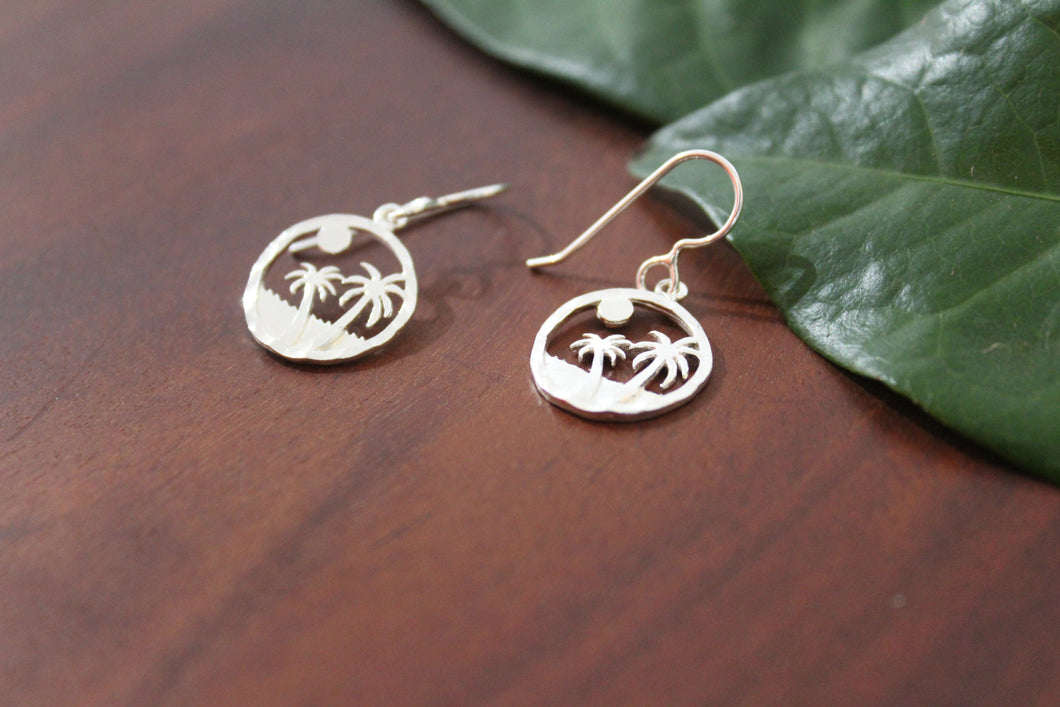 Palm Tree Earrings