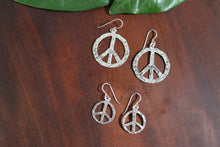 Load image into Gallery viewer, Peace Sign Earrings
