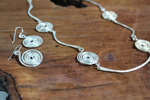 Spiral Necklace Set