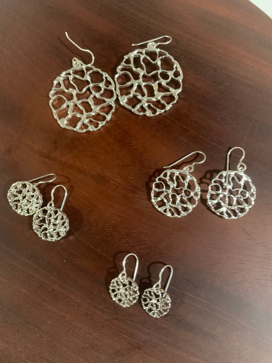 Coral Earrings