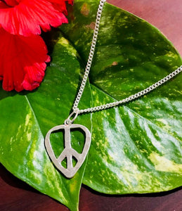 Peace and Love Pendant