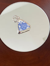 Load image into Gallery viewer, Double Sided Blue Chaney Pendant
