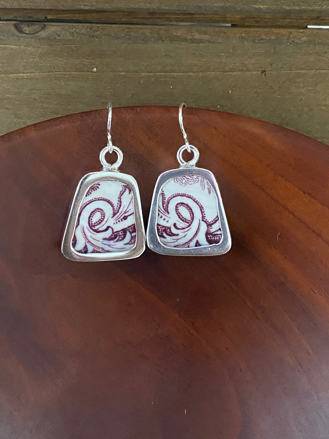 Purple Chaney Earrings