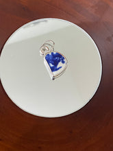 Load image into Gallery viewer, Double Sided Blue Chaney Pendant
