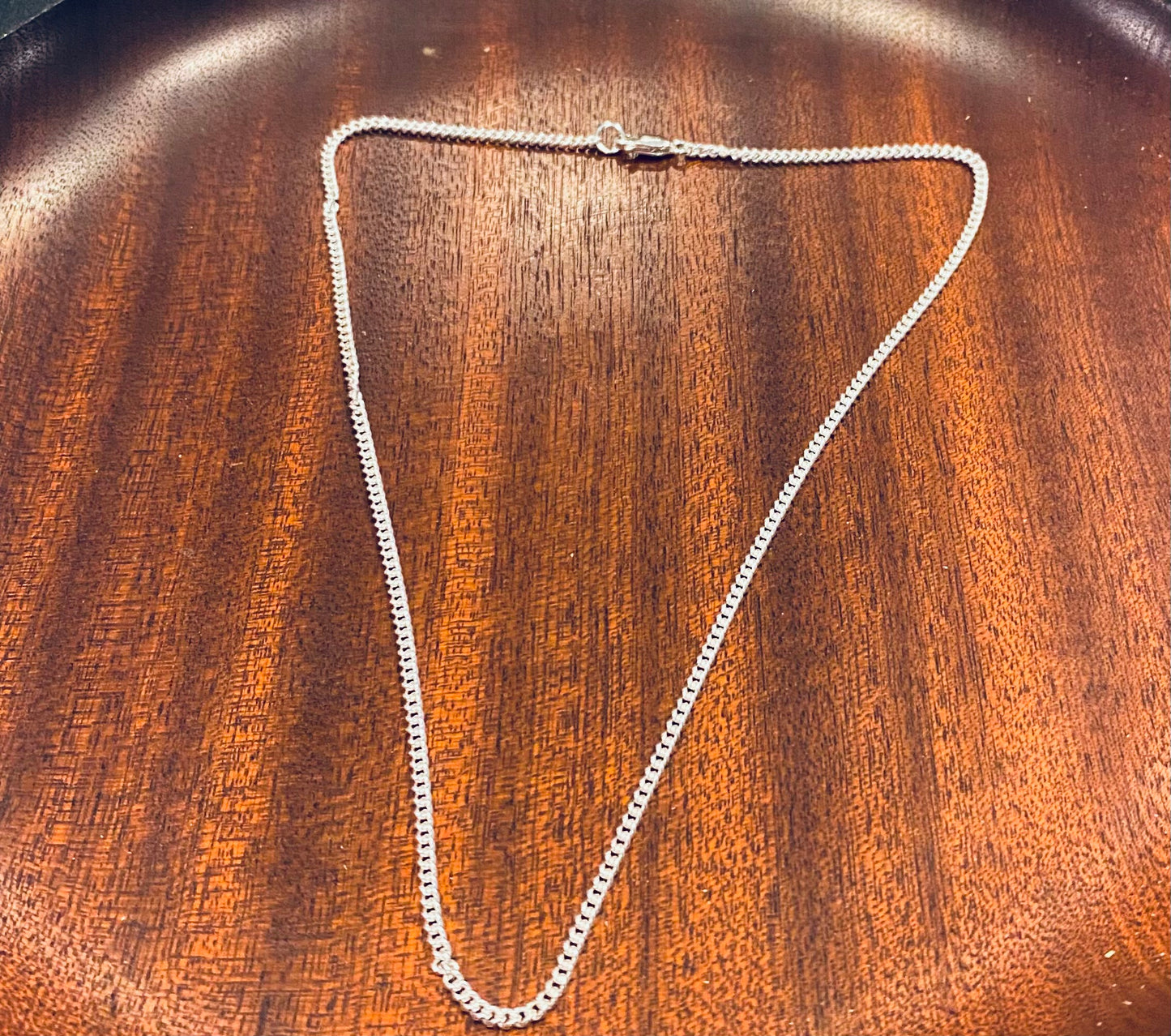 Simple Silver Necklace
